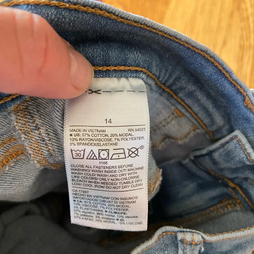 Old Navy Girls S 14 Jean Jeggings